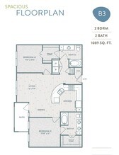 B3 - Rome 7307 floor plan